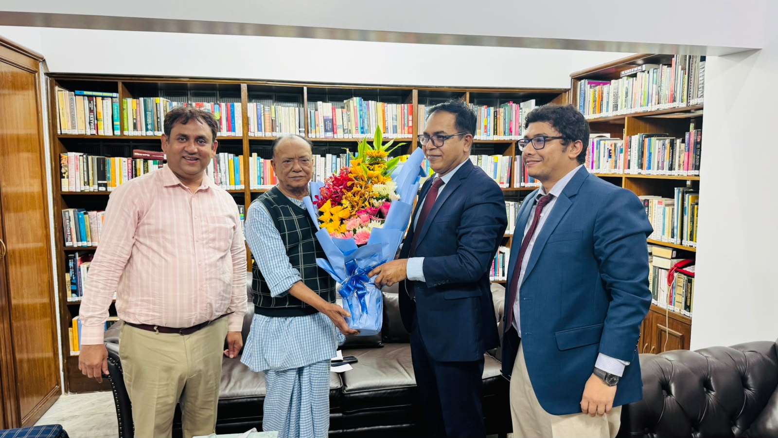 Courtesy visit to Abdul Awal Mintoo
